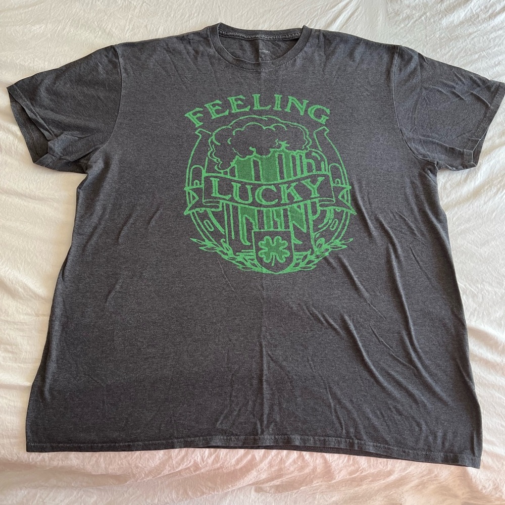 Feeling Lucky Gray T-Shirt